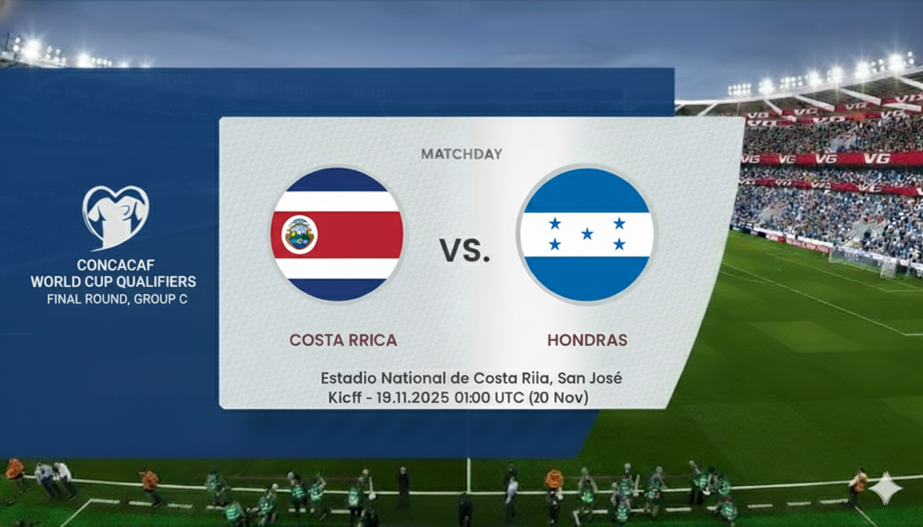 Costa Rica vs Honduras — Preview & Prediction | World Cup Qualifiers 2025/26