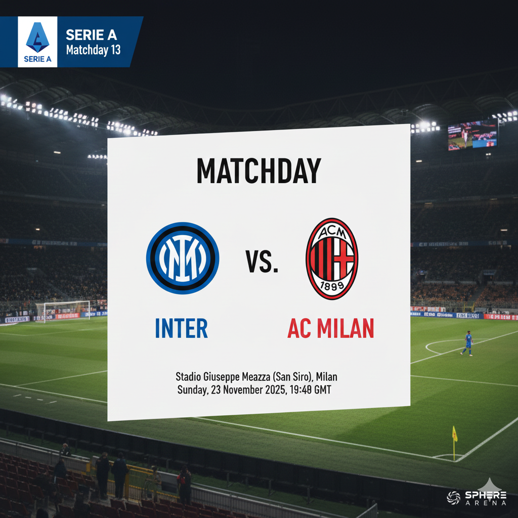 Inter Milan vs AC Milan Preview, Prediction & Lineups Serie A 2025/26