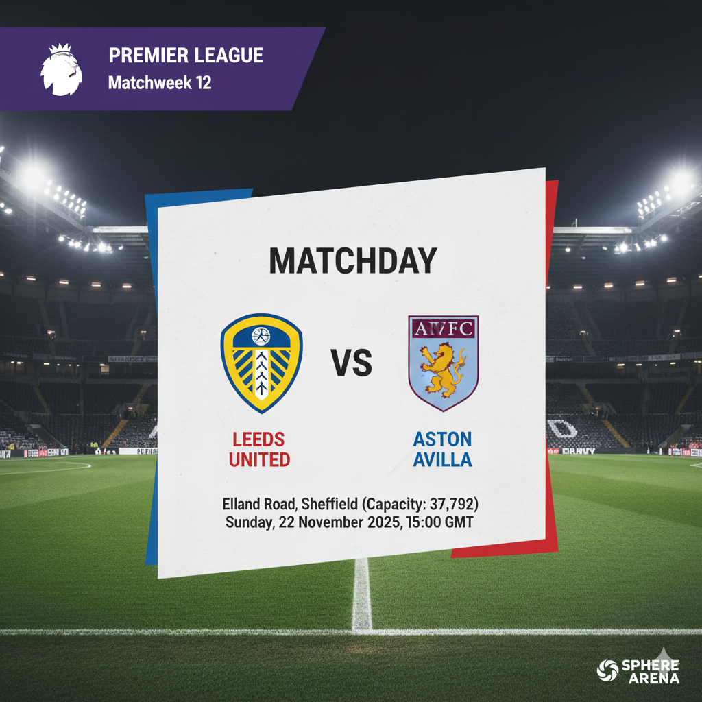 Leeds United vs Aston Villa Preview, Prediction & Lineups Premier League 2025/26