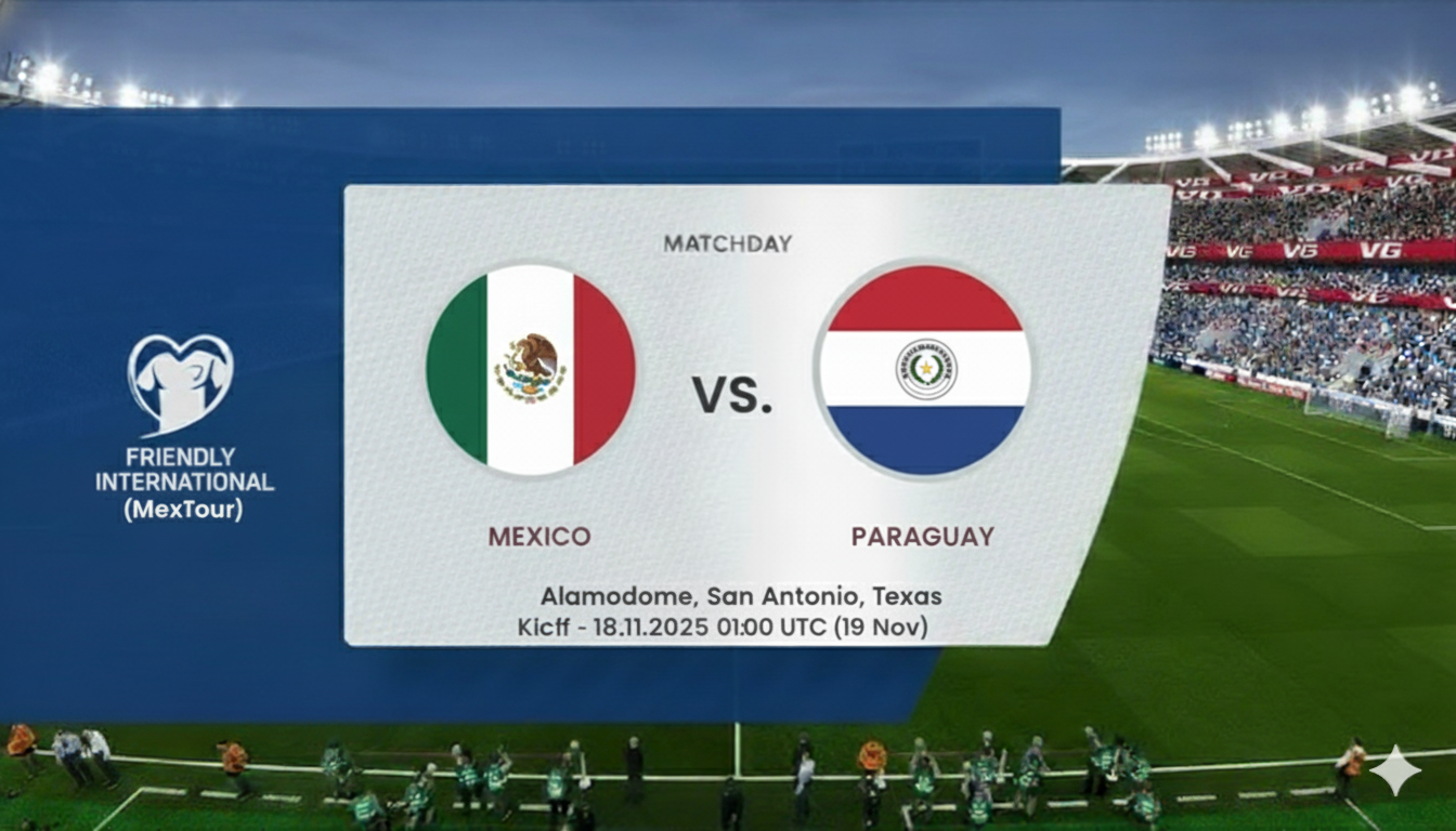 Mexico vs Paraguay — Preview & Prediction International Friendly 2025/26