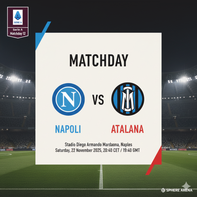 Napoli vs Atalanta: Preview, Prediction & Lineups | Serie A 2025/26