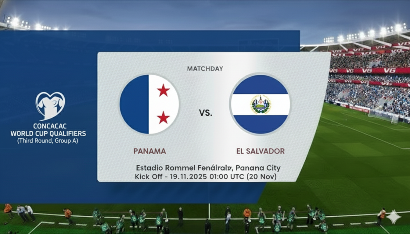 Panama vs El Salvador — Preview & Prediction World Cup Qualifiers 2025/26
