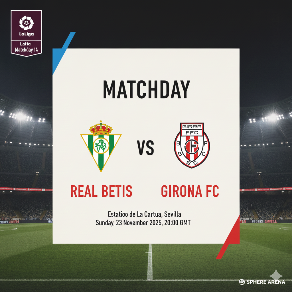 Real Betis vs Girona: Preview, Prediction & Lineups | La Liga 2025/26
