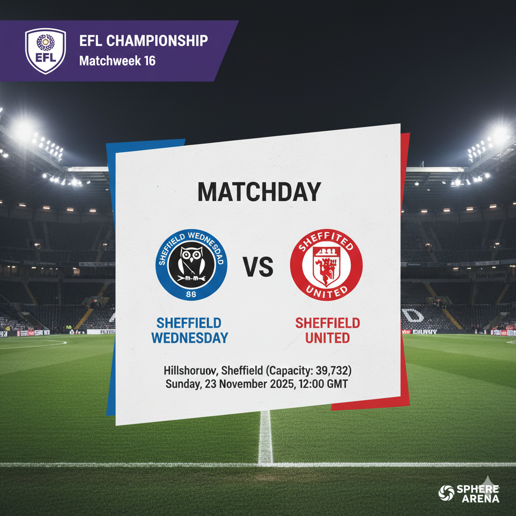 Sheffield Wednesday vs Sheffield United: Preview, Prediction & Lineups | EFL Championship 2025/26