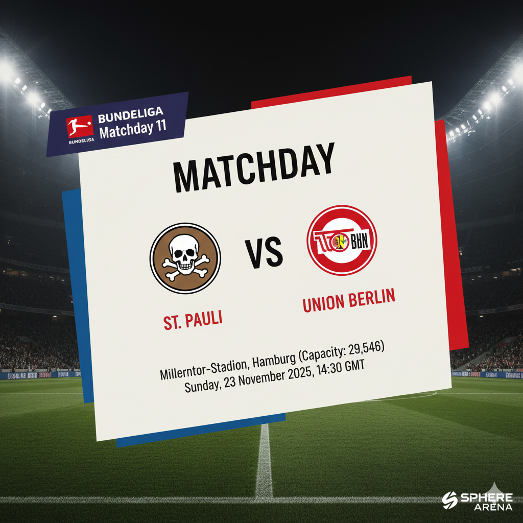 St. Pauli vs Union Berlin Preview, Prediction & Lineups Bundesliga 2025/26