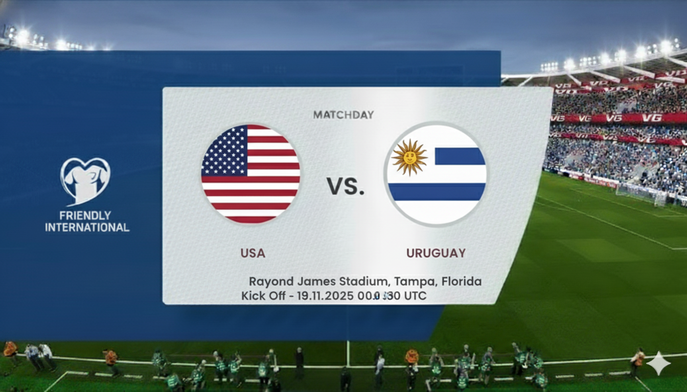 USA vs Uruguay — Preview & Prediction Friendly International 2025/26
