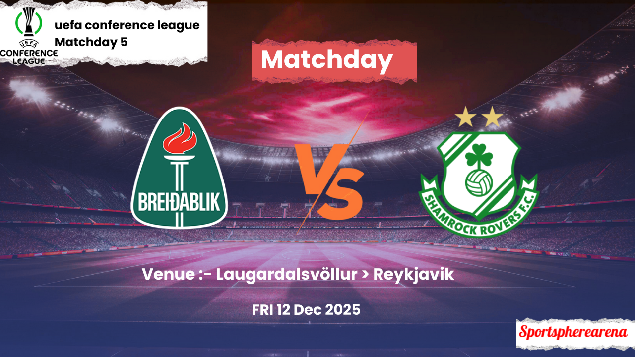 Breidablik vs Shamrock Rovers: Prediction, Lineups & Kickoff Time | UEFA Conference League 2025/26