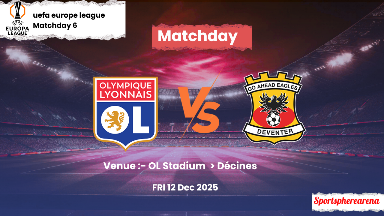 Olympique Lyon vs Go Ahead Eagles: Prediction, Lineups & Kickoff Time | UEFA Europa League 2025/26