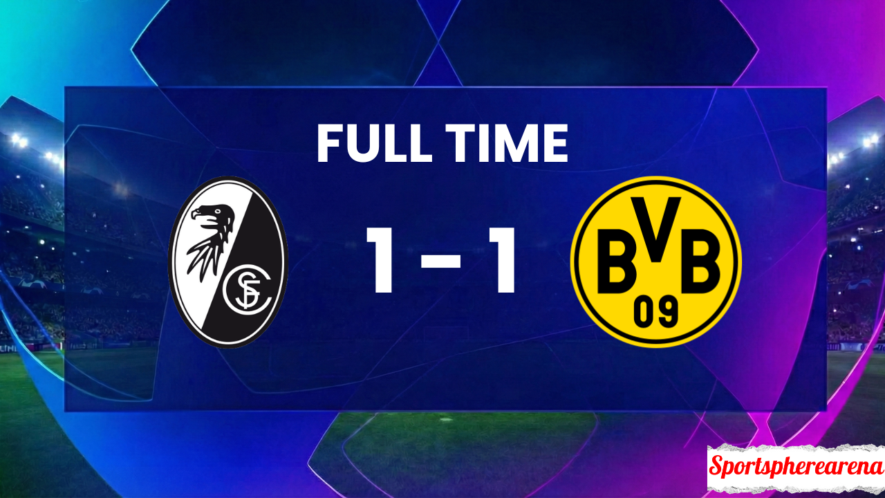 SC Freiburg 1–1 Borussia Dortmund: Bundesliga Match Report & Highlights