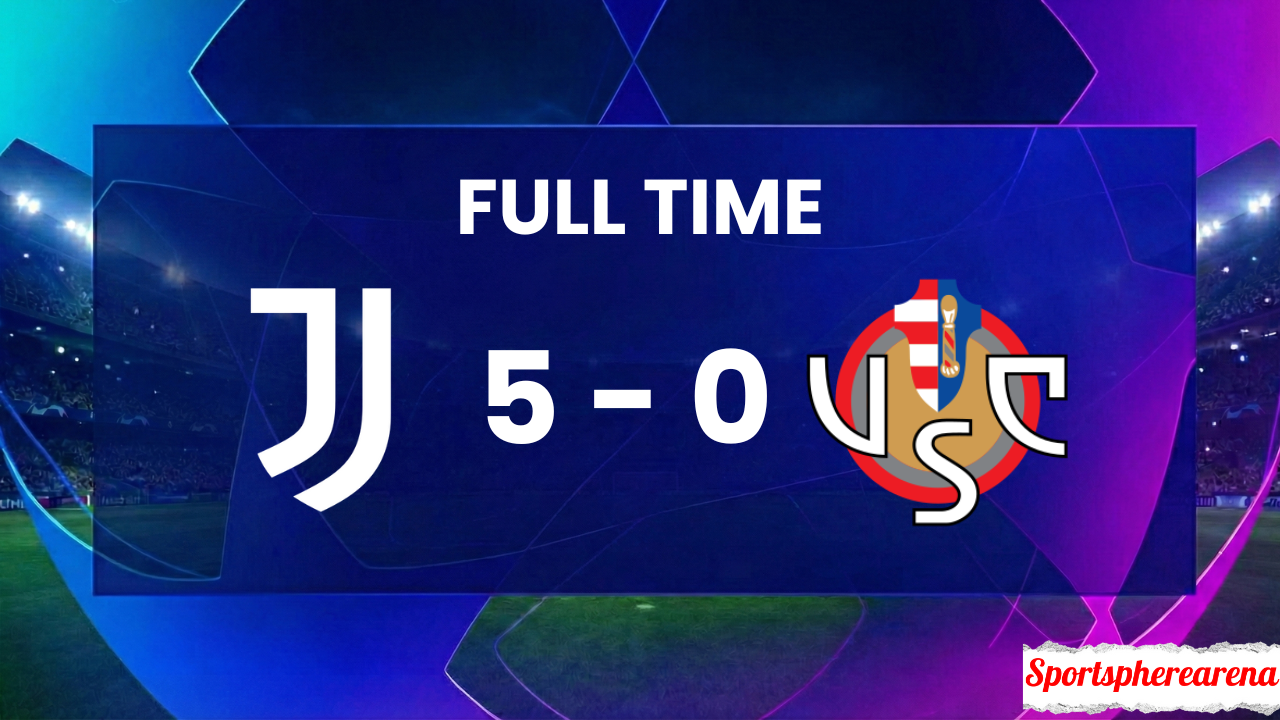 Juventus 5–0 Cremonese: Serie A Match Report & Highlights