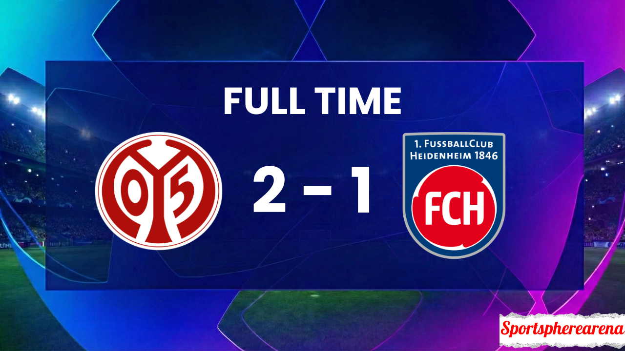 Mainz 2–1 Heidenheim: Bundesliga Match Report & Highlights