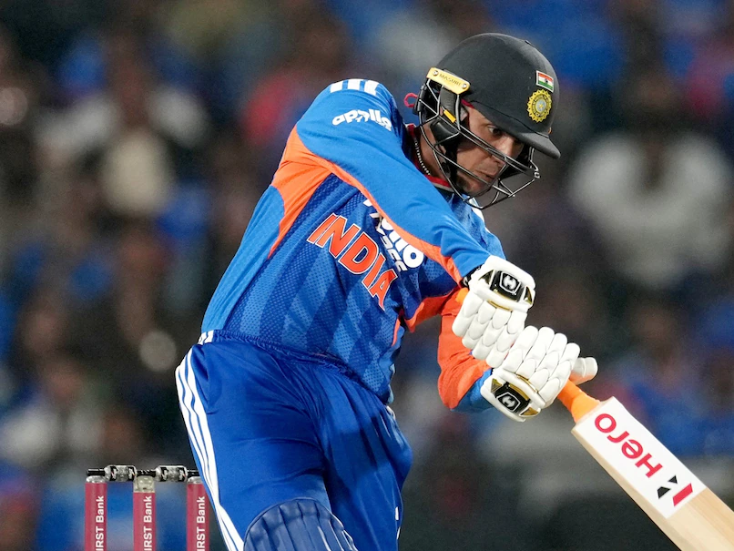 Abhishek Sharma’s Record Blitz, Rinku Singh’s Late Fireworks Power India to 238/7 vs New Zealand in 1st T20I