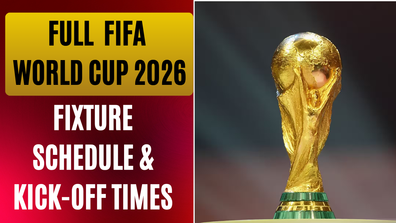 Fixture Schedule & Kick-Off Times