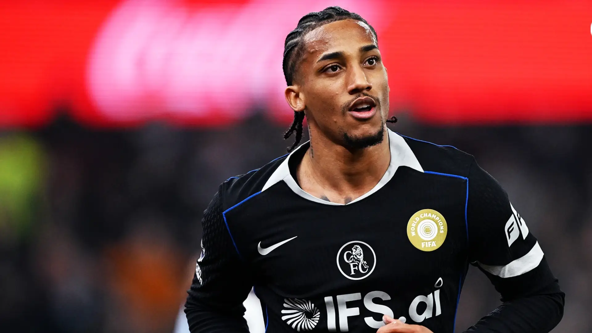Joao Pedro celebrates a goal for Chelsea during the 2025/26 Premier League campaign