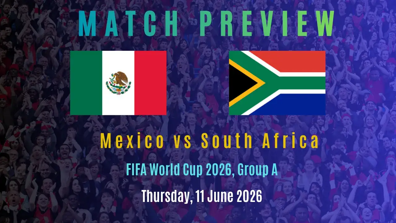 Mexico vs South Africa World Cup 2026 opener Estadio Azteca prediction preview