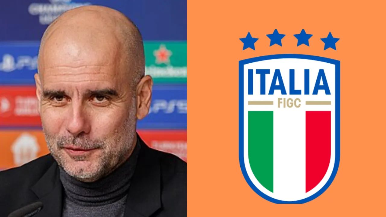 Pep Guardiola photographed after leaving Manchester City — the 55-year-old has turned down the Italy national team head coach role