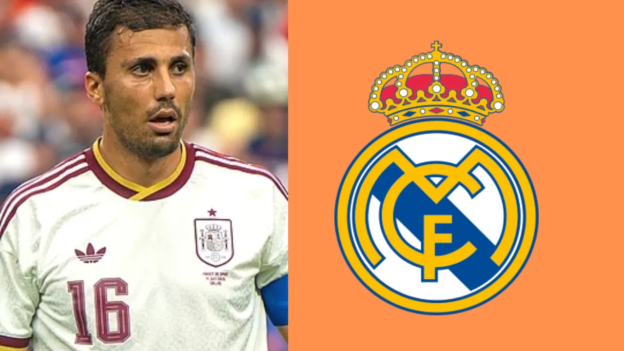 Rodri lifts the Golden Ball at the 2026 World Cup Final — Manchester City have received no offer from Real Madrid for the Spain captain