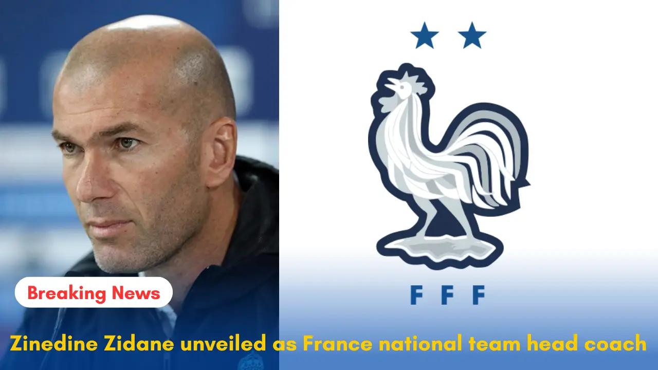 Zinedine Zidane unveiled as France national team head coach