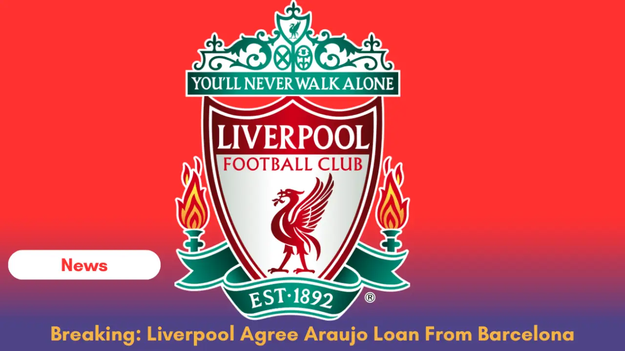 Ronald Araujo playing for Barcelona ahead of his season-long loan move to Liverpool